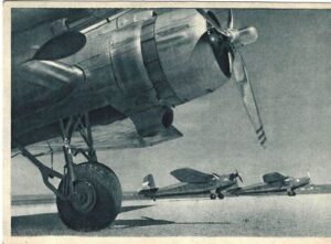 LETADLA PRAGA E 114 pohlednice