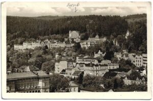 MARIÁNSKÉ LÁZNĚ pohlednice