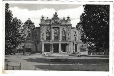 MOR. OSTRAVA – MĚSTSKÉ DIVADLO pohlednice