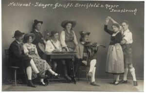 NATIONAL-SÄUGER GSCHFT. BERCHTOLD & MAYER (INNSBRUCK) pohlednice