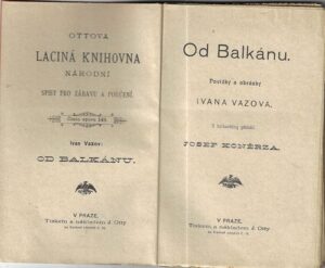 OD BALKÁNU – Ivan Vazov
