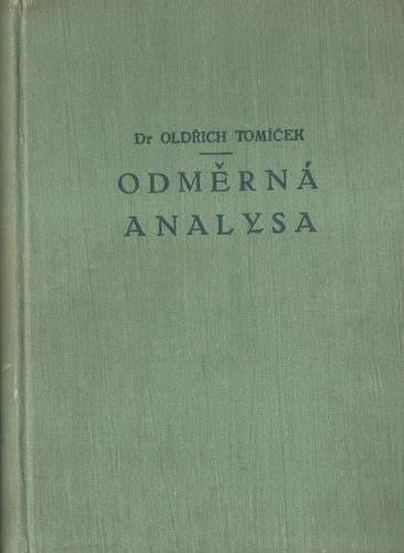 ODMĚRNÁ ANALYSA – Oldřich Tomíček