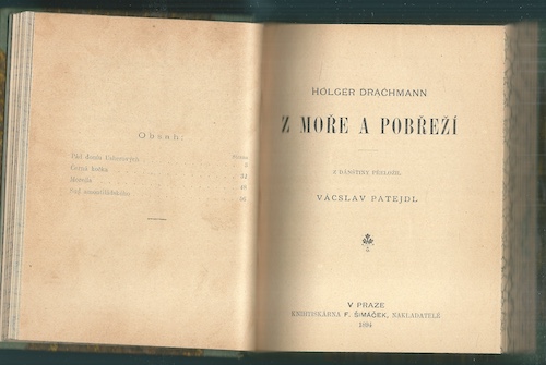 PÁD DOMU USHEROVÝCH / Z MOŘE A POBŘEŽÍ / VOJENSKÉ POVÍDKY / CARMEN / JINAK HLAVA, JINAK SRDCE – detail 1