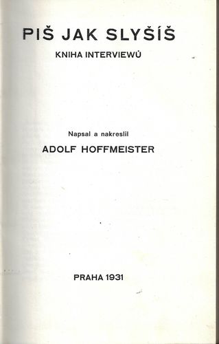 PIŠ JAK SLYŠÍŠ – detail 1