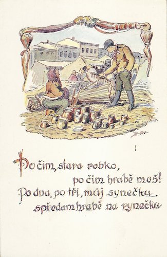 pocimstararobko PO ČIM, STARA ROBKO pohlednice
