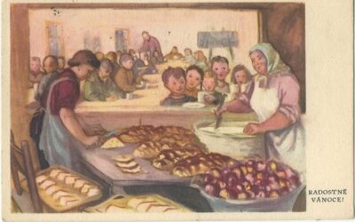 PODZEMNÁ-SUCHARDOVÁ – RADOSTNÉ VÁNOCE pohlednice