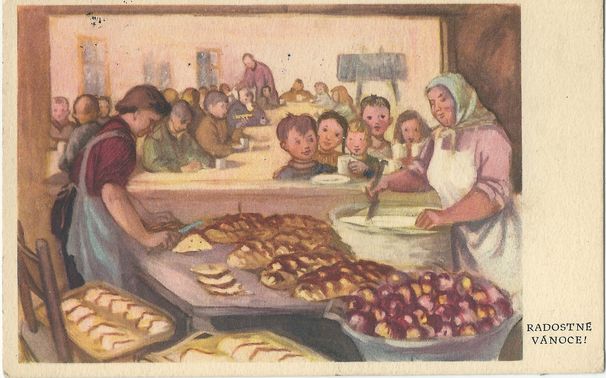 PODZEMNÁ-SUCHARDOVÁ – RADOSTNÉ VÁNOCE pohlednice