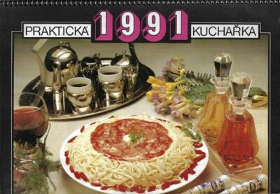 PRAKTICKÁ KUCHAŘKA 1991 kalendář
