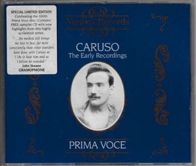 PRIMA VOCE: ENRICO CARUSO – THE EARLY RECORDINGS MC kazeta