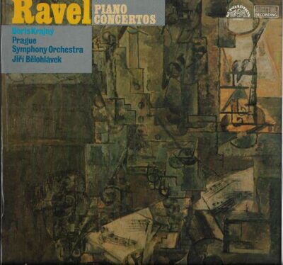 RAVEL: PIANO CONCERTOS LP deska