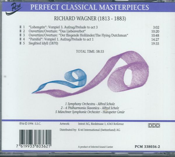 RICHARD WAGNER - OUVERTÜREN & ORCHESTERVORSPIELE – detail 1