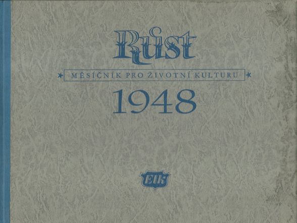 RŮST - MĚSÍČNÍK PRO ŽIVOTNÍ KULTURU 1948 – detail 1