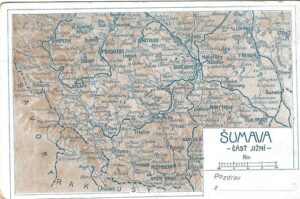 ŠUMAVA – ČÁST JIŽNÍ pohlednice