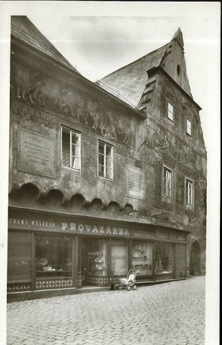 tabrstrdm TÁBOR – STÁRKŮV DŮM pohlednice