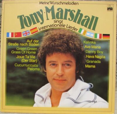 TONY MARSHALL – MEINE WUNSCHMELODIEN LP deska