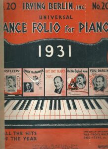 UNIVERSAL DANCE FOLIO FOR PIANO, NO. 20