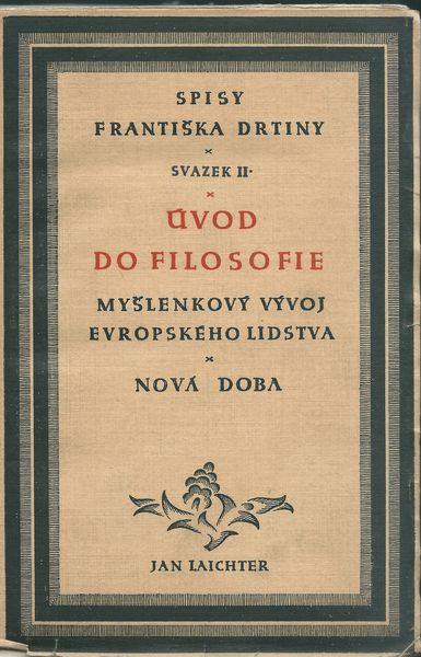 ÚVOD DO FILOSOFIE – František Drtina