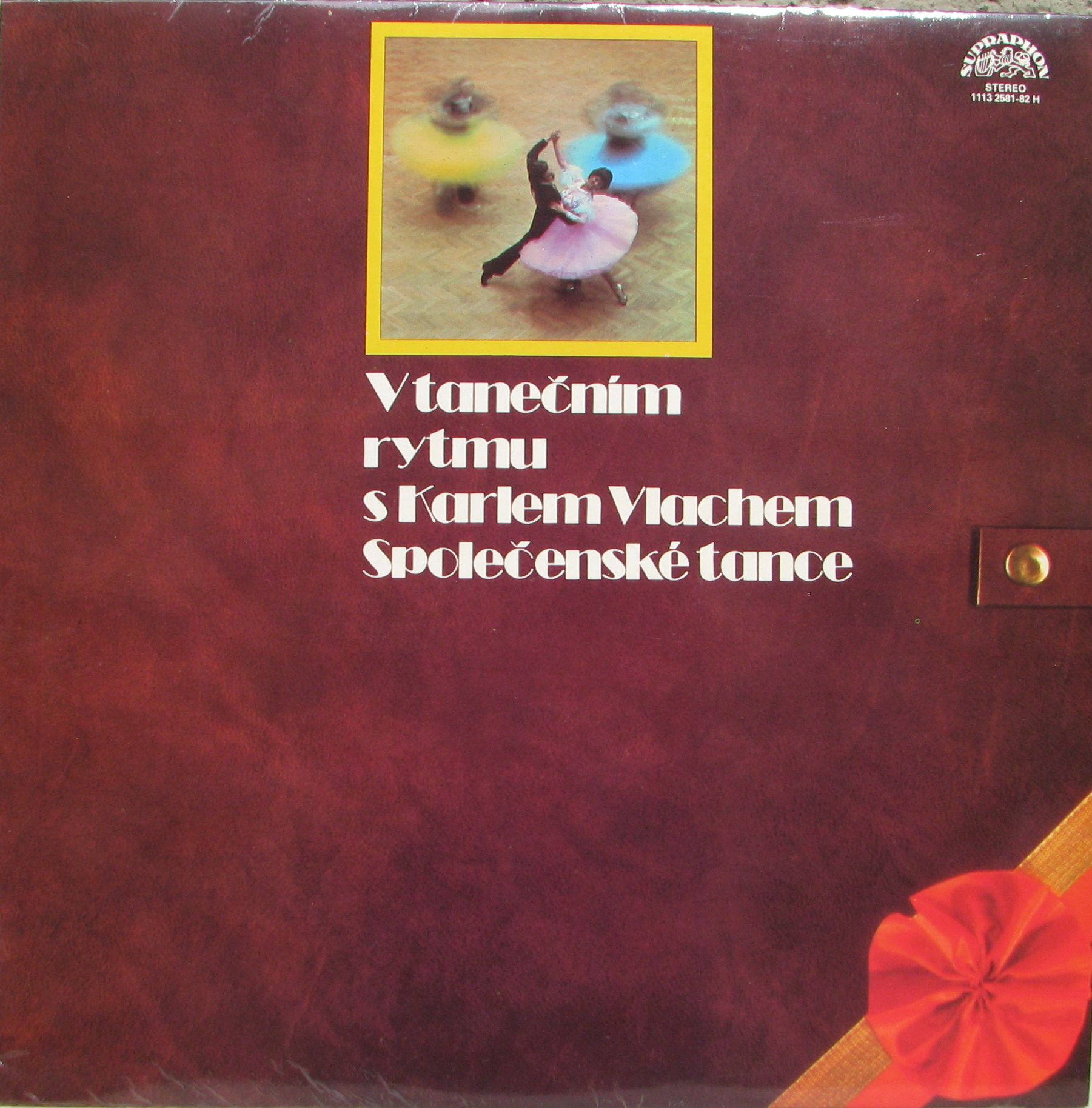 V TANEČNÍM RYTMU S KARLEM VLACHEM LP deska