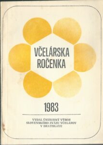 VČELÁRSKA ROČENKA 1983 – Kolektiv autorů