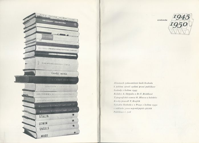 ALMANACH VYDAVATELSTVÍ KNIH SVOBODA 1945-1950 – detail 1