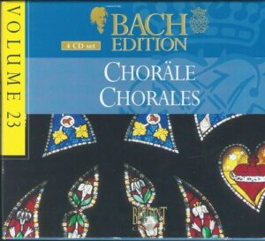 JOHANN SEBASTIAN BACH – CHORÄLE/CHORALES (CD)