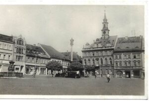 ČESKÁ LÍPA – NÁMĚSTÍ DR. ED. BENEŠE pohlednice