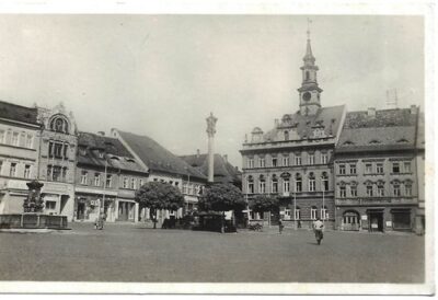 ČESKÁ LÍPA – NÁMĚSTÍ DR. ED. BENEŠE pohlednice