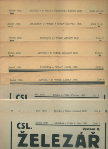 ČESKOSLOVENSKÝ ŽELEZÁŘ 1935/1936