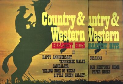 COUNTRY & WESTERN GREATEST HITS I+II LP deska