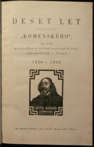 DESET LET ČINNOSTI „KOMENSKÉHO“ SPOLKU
