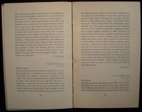 LISTY DO VĚZENÍ – detail 1