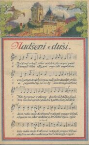 NADŠENÍ V DUŠI pohlednice