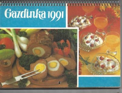 NÁSTENNÝ KALENDÁR GAZDINKA 1991 kalendář