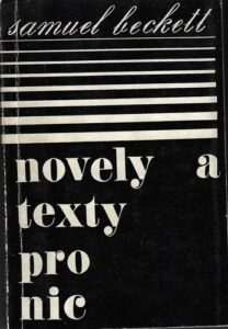 NOVELY A TEXTY PRO NIC – Samuel Beckett