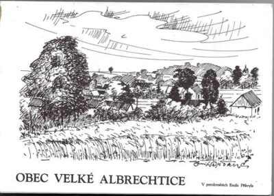 OBEC VELKÉ ALBRECHTICE pohlednice