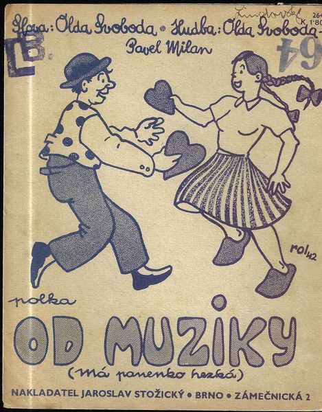 OD MUZIKY (MÁ PANENKO HEZKÁ) – Slova Oldřich Svoboda