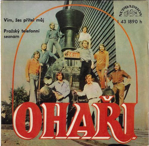 OHAŘI – VÍM, ŽES PŘÍTEL MŮJ / PRAŽSKÝ TELEFONNÍ SEZNAM SP deska