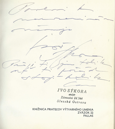 PÍSMO A OBRAZ – detail 1