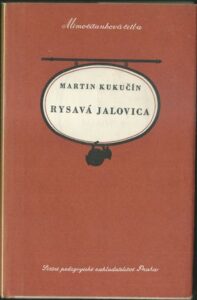 RYSAVÁ JALOVICA – Martin Kukučín