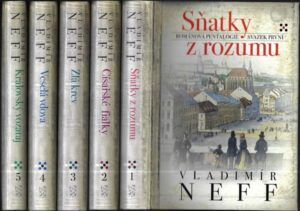 SŇATKY Z ROZUMU / CÍSAŘSKÉ FIALKY / ZLÁ KREV / VESELÁ VDOVA / KRÁLOVSKÝ VOZATAJ – Románová Pentalogie