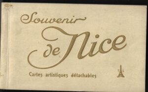 SOUVENIR DE NICE pohlednice