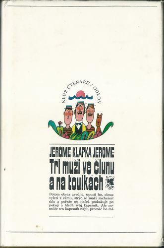 TŘI MUŽI VE ČLUNU A NA TOULKÁCH – Jerome Klapka Jerome