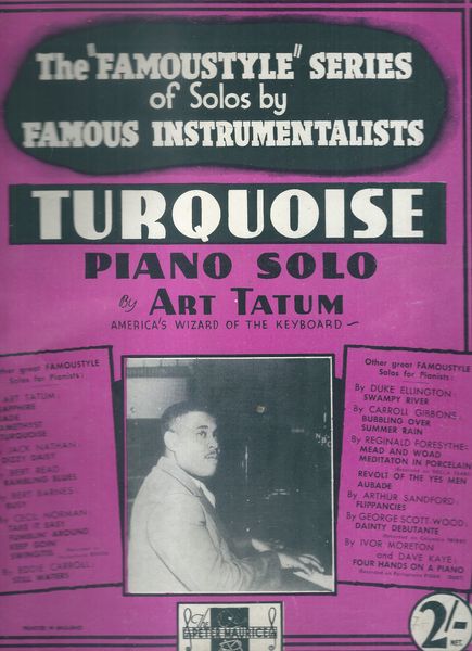 TURQUOISE – Art Tatum