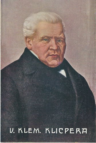 vklemklicpera V. KLEM. KLICPERA pohlednice
