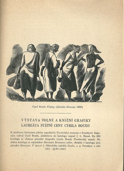 VOLNÁ A KNIŽNÍ GRAFIKA – detail 1