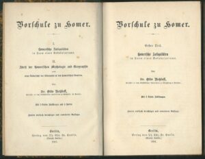 VORSCHULE ZU HOMER – Otto Reklass