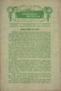 VYDROVY BESEDY, ROČ. XIII., Č. 4