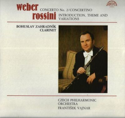WEBER – CONCERTO NO. 2 / ROSSINI – INTRODUCTION, THEME AND VARIATIONS LP deska