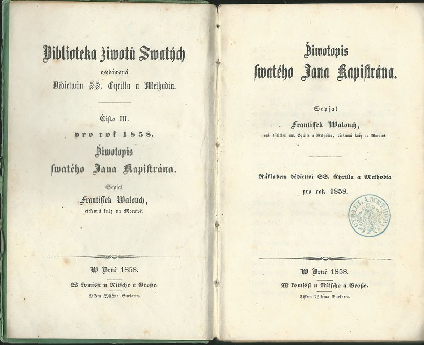 ŽIVOTOPIS SVATÉHO JANA KAPISTRÁNA – detail 1