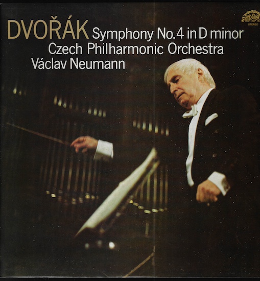 ANTONÍN DVOŘÁK – SYMPHONY No.4 IN D MINOR LP deska